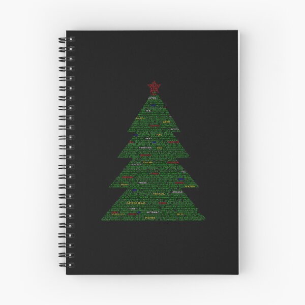 Aperçu de l'œuvre Code d'arbre de Noël, code javascript de Noël. créée et vendue par T-Look.