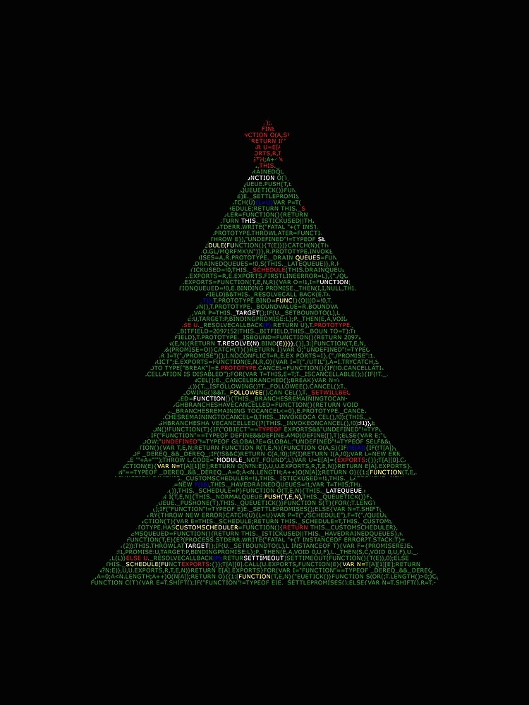 Thumbnail 3 of 3, Scarf, Christmas tree code, javascript code christmas. designed and sold by T-Look.