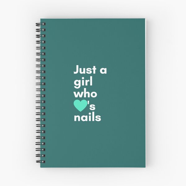 Item preview, Just a girl who loves nails designed and sold by 306Biz.
