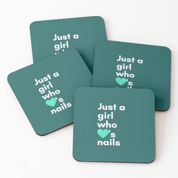 Item preview, Just a girl who loves nails designed and sold by 306Biz.