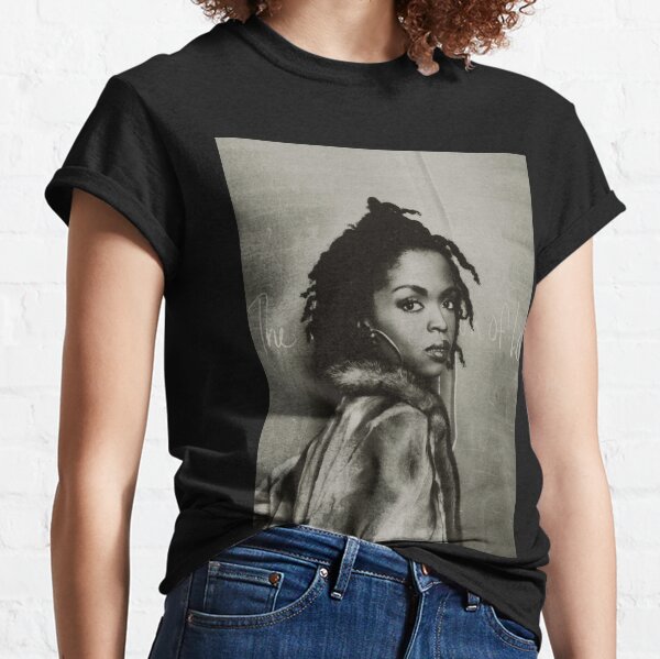  Womens Music T Shirt Rapper Lauryn Tee Black Girl