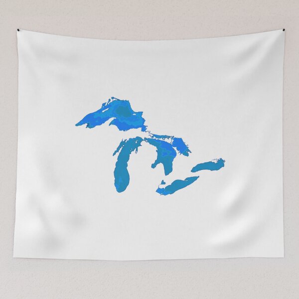 Item preview, Great Lakes Water Glow Image designed and sold by ogSuede.