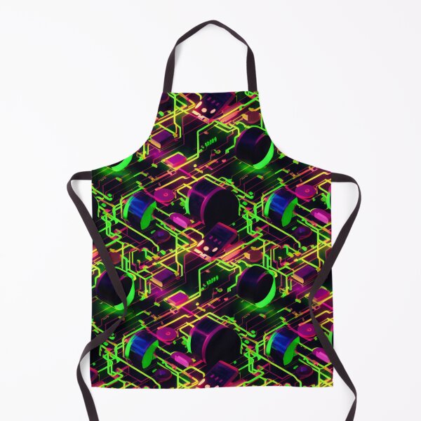 Item preview, Cyberpunk Tron Motherboard designed and sold by Unicorn Trainwreck.