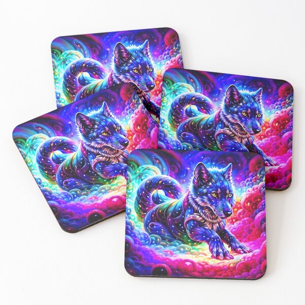 Item preview, Cosmic Wolf Pup designed and sold by NevynCF.