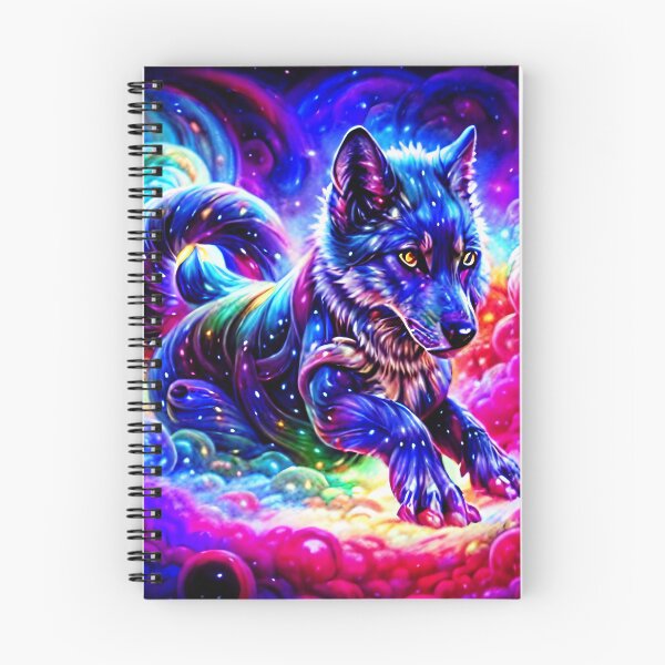 Item preview, Cosmic Wolf Pup designed and sold by NevynCF.