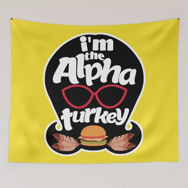 Item preview, Linda's the Alpha Turkey designed and sold by nirelle.