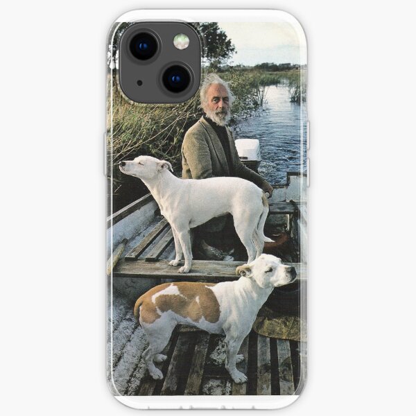 Beard Man Dogs Boat iPhone Soft Case