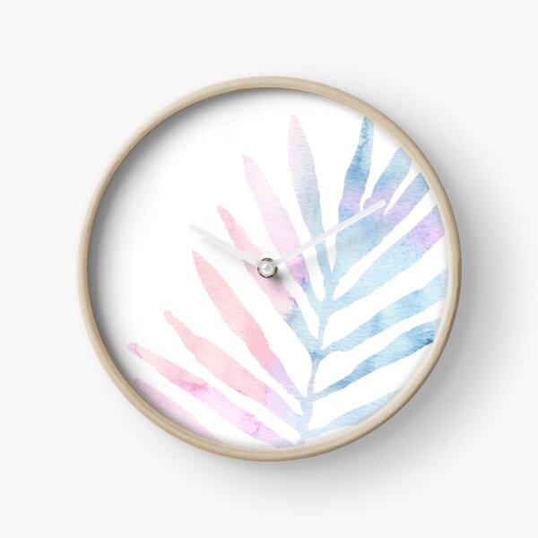 Palm Leaf - Tropical Clock