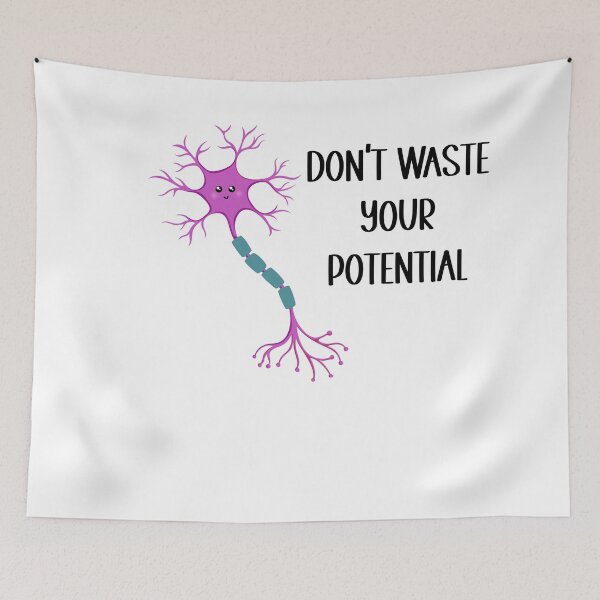 Item preview, don't waste your potential designed and sold by Mehdi Art.