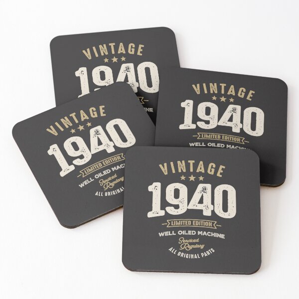 Item preview, Vintage 1940 - 82nd Birthday Retro Classic designed and sold by cidolopez.