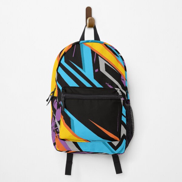 Item preview, Abstract Stripes and Swirls 80's Funky Print All Over Print Art Lover Wild Print Patterns designed and sold by CharJens.