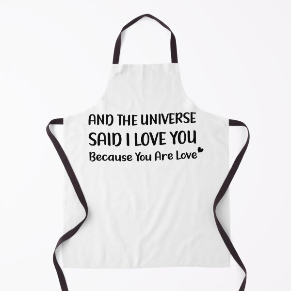 Item preview, and the universe said i love you because you are love designed and sold by Mehdi Art.