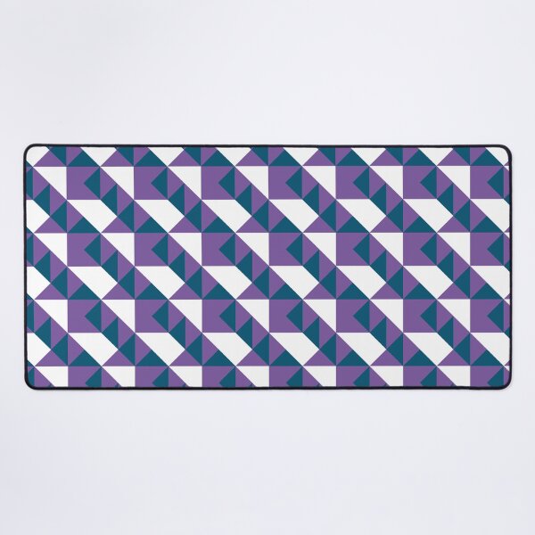 Item preview, ’Zangles’ - in Purple and Aqua Blue on a White base designed and sold by sleepingdogprod.