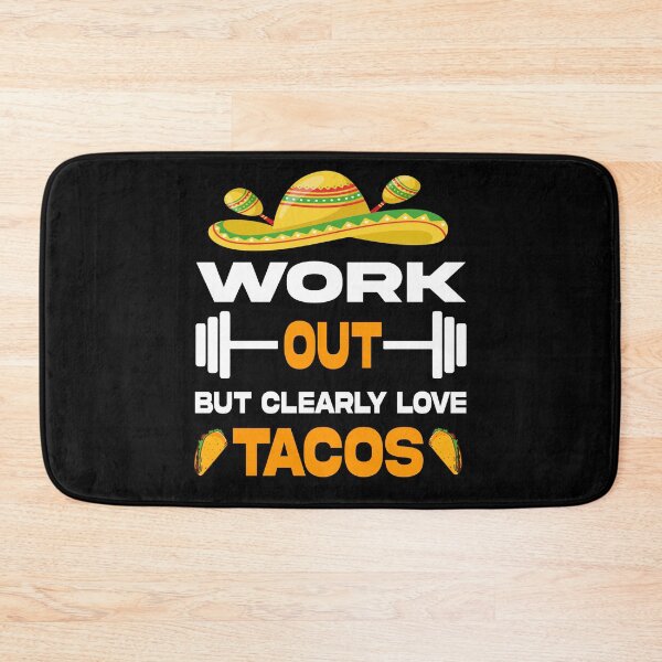 Item preview, workout but clearly loves tacos designed and sold by Ach B.