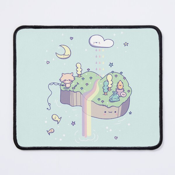 Item preview, Kawaii Raccoon Kawaii Trash Panda Trash Fire Island - Aesthetic Rainbow Pastel  designed and sold by Good-Find.