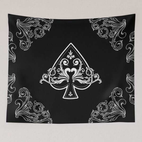 Item preview, Ace of Spades Vintage Cool Black designed and sold by BluePlanet.