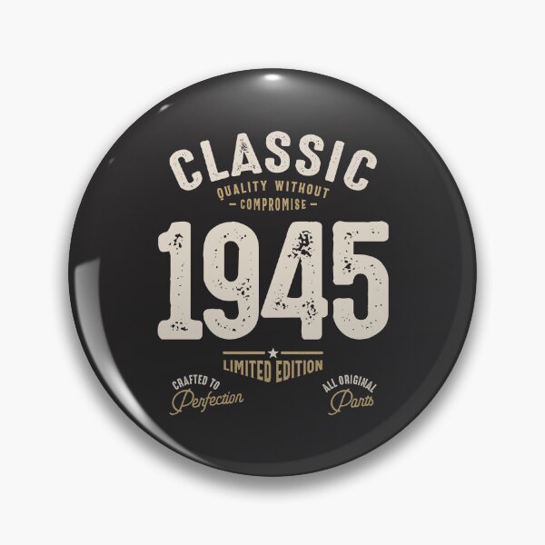 Item preview, Classic 1945 - 77th Birthday Retro Vintage designed and sold by cidolopez.