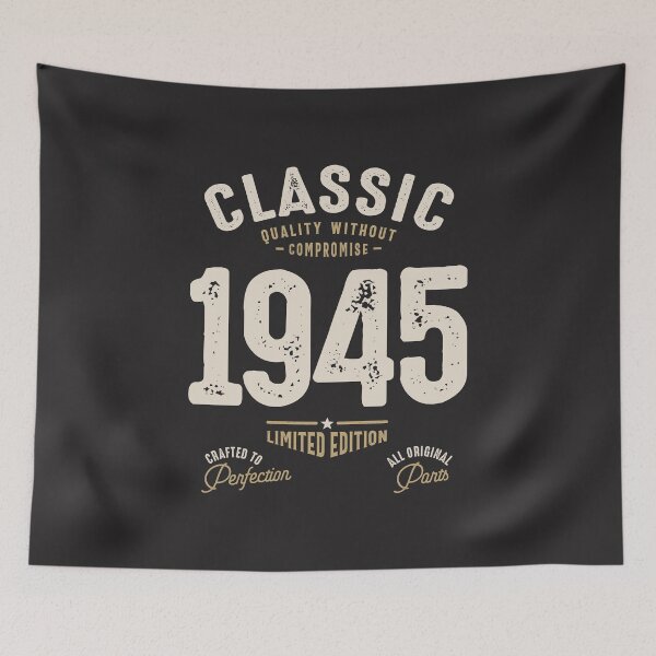 Item preview, Classic 1945 - 77th Birthday Retro Vintage designed and sold by cidolopez.