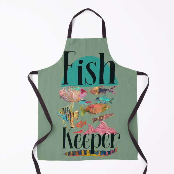 Item preview, Fish Keeper Tropical Fishtank Keepers designed and sold by ginaisarty.