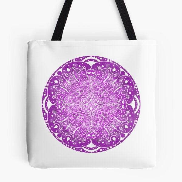 Item preview, Mandala purple white designed and sold by magicmandy.