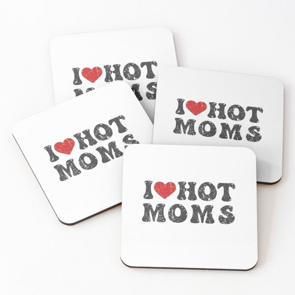 Item preview, Copy of Copy of Copy of Copy of I love hot Moms shirt_I heart hot Moms, I heart dilfs, love hot Moms, humor&funny dilfs,hot Moms designed and sold by Sophistical.