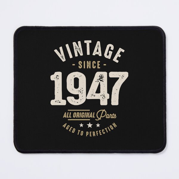 Item preview, Vintage Since 1947 - 75th Birthday Retro Classic designed and sold by cidolopez.