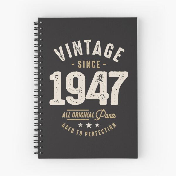 Item preview, Vintage Since 1947 - 75th Birthday Retro Classic designed and sold by cidolopez.