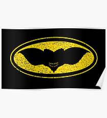 Gotham Gremlin (distressed) Poster