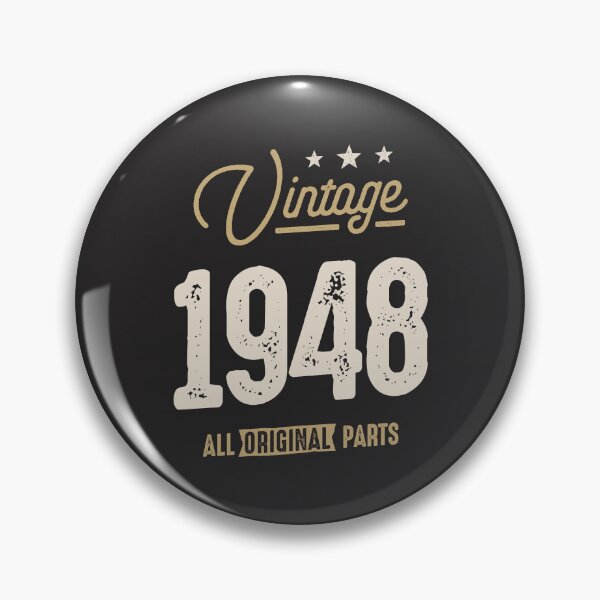 Item preview, Vintage 1948 - 74th Birthday Retro Classic designed and sold by cidolopez.