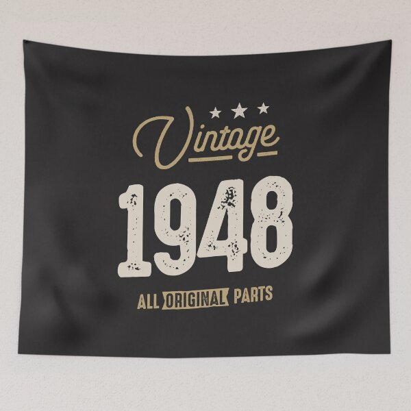 Item preview, Vintage 1948 - 74th Birthday Retro Classic designed and sold by cidolopez.