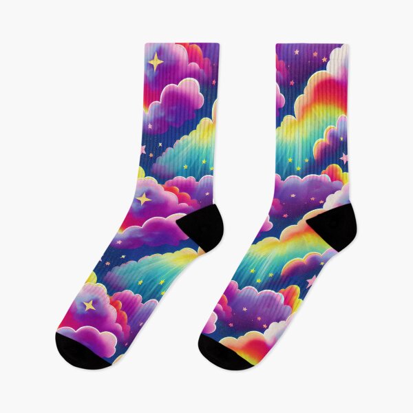 Item preview, Sunshine rainbows, Stars And Clouds designed and sold by Unicorn Trainwreck.