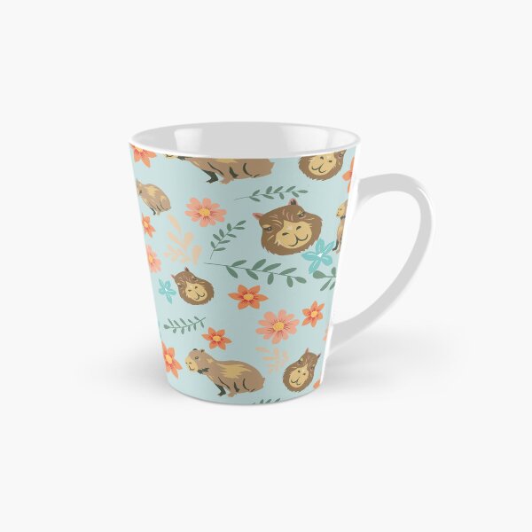 Item preview, Capybaras with flowers green designed and sold by ArlacV.