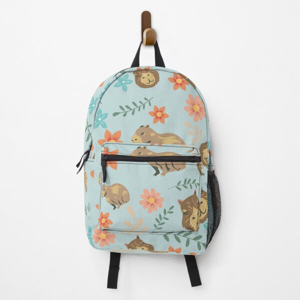 Item preview, Capybaras with flowers green designed and sold by ArlacV.