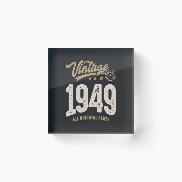Item preview, Vintage 1949 - 73rd Birthday Retro Classic designed and sold by cidolopez.