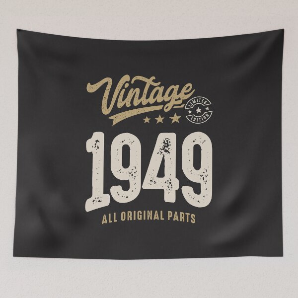 Item preview, Vintage 1949 - 73rd Birthday Retro Classic designed and sold by cidolopez.