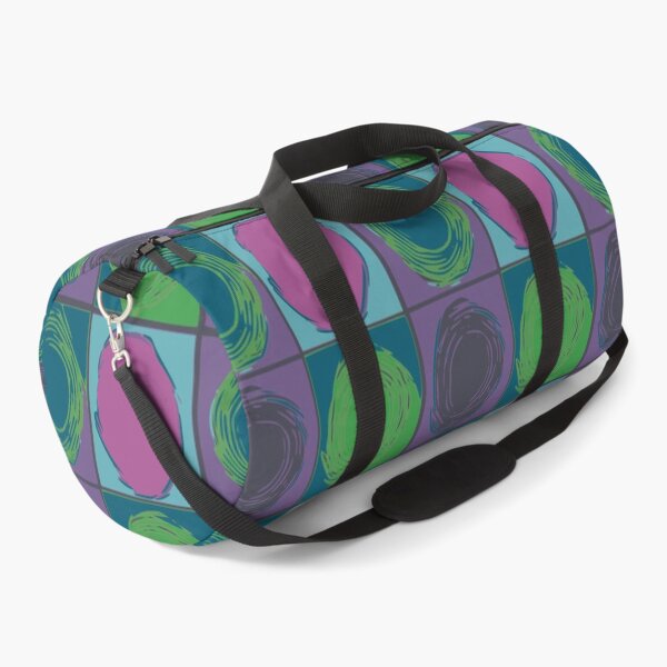 Item preview, Wine Rack, Geometric Design, In Green, Blue, Purple, And Brown designed and sold by I-Desire.