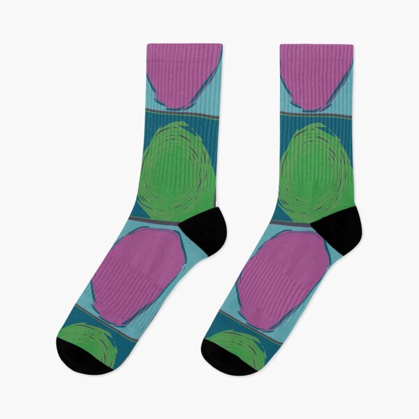 Artikelvorschau, Weinregal, geometrisches Design, in Grün, Blau, Lila und Braun entworfen und verkauft von I-Desire.