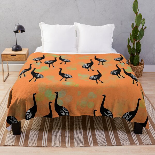 Item preview, Emu birds pattern  designed and sold by LynseysArtShop.