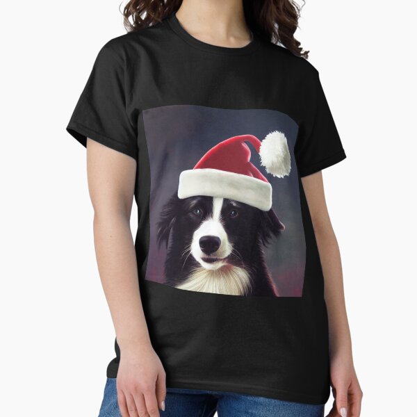 Christmas Border Collie - Perfect For Animal Lovers Classic T-Shirt