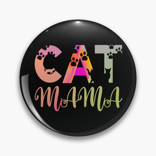 Item preview, Colourful Cat Mama  designed and sold by PetSafari.