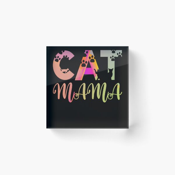 Item preview, Colourful Cat Mama  designed and sold by PetSafari.