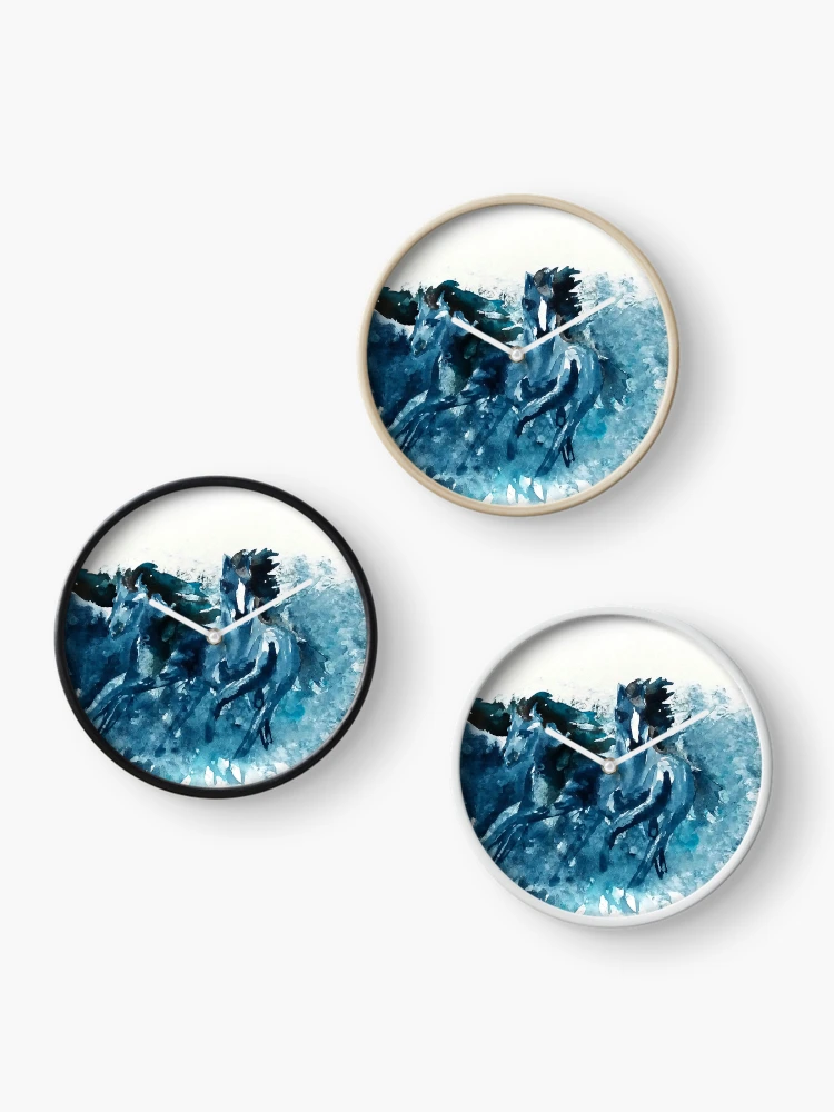 Thumbnail 3 of 4, Clock, Run designed and sold by JESS-HILL.
