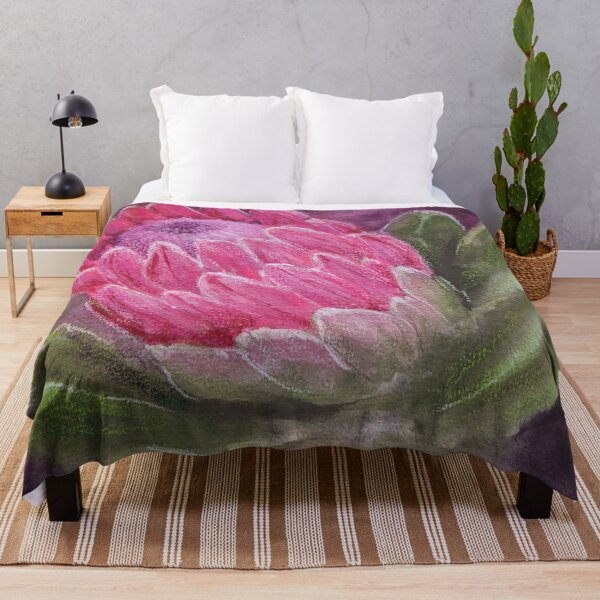 Item preview, Magenta Protea designed and sold by Laura King  Fine Arts.