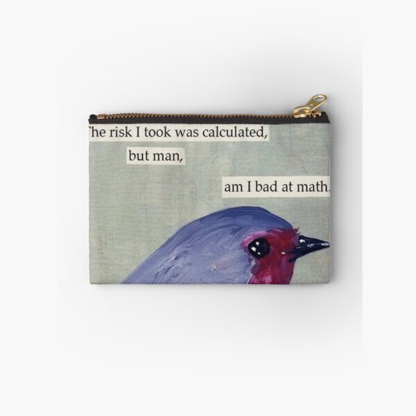 Item preview, Bad At Math Meme designed and sold by Panicked Pixie.