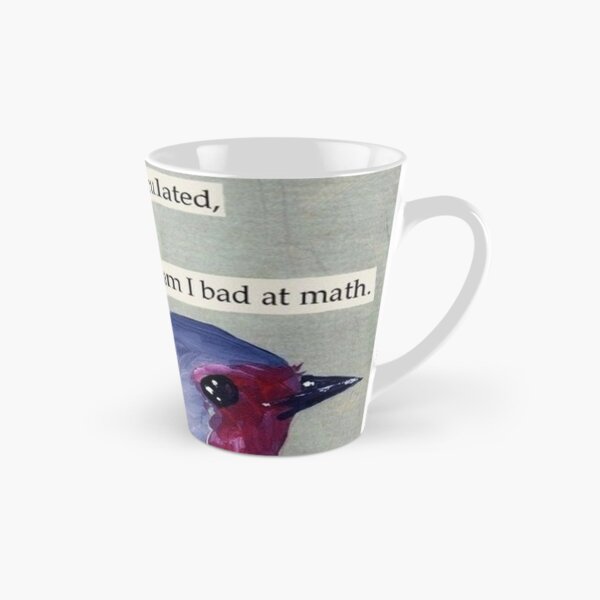 Item preview, Bad At Math Meme designed and sold by Panicked Pixie.