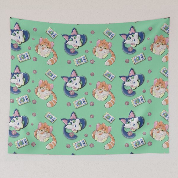 Item preview, Cats and their phone designed and sold by TomHCottle.