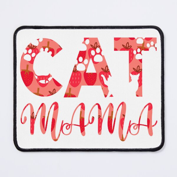 Item preview, Strawberry Cat Mama designed and sold by PetSafari.