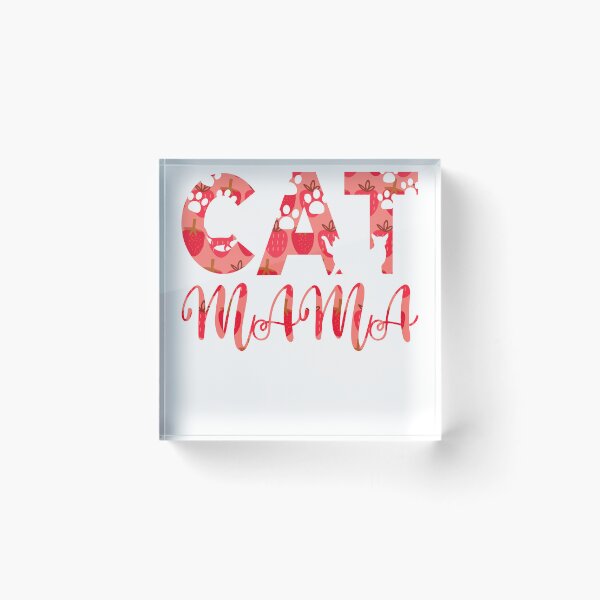 Item preview, Strawberry Cat Mama designed and sold by PetSafari.