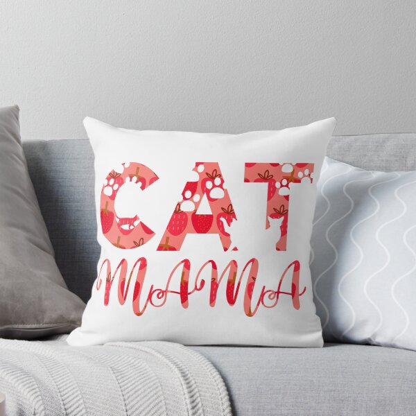 Item preview, Strawberry Cat Mama designed and sold by PetSafari.