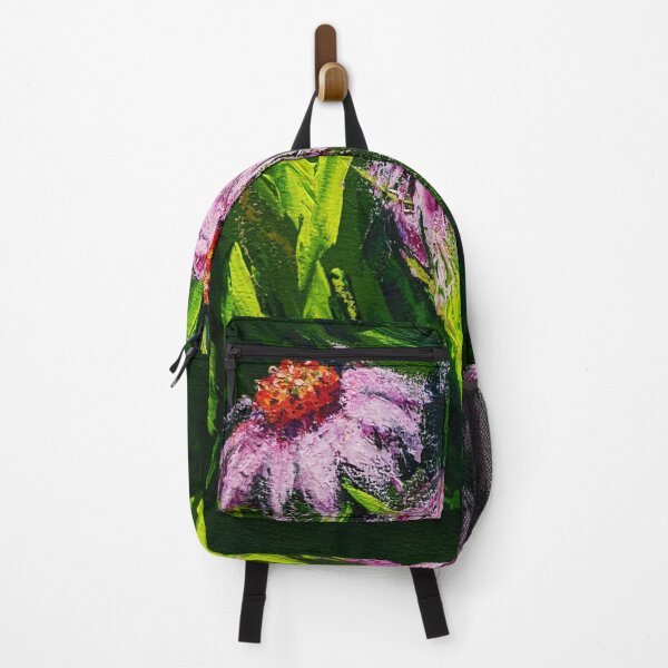 Item preview, Purple Cone Flowers and Midnights designed and sold by Laura King Fine Arts.